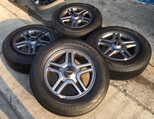 ล้อแม็ก ISUZU 1.9 Blue Power X-Series ขอบ 16 พร้อมยาง Bridgestone 215-70-16 ปลายปี 16