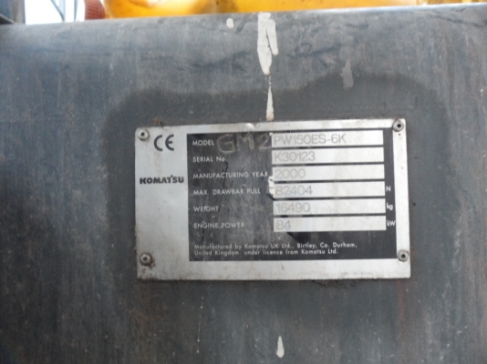 Pw150es-6kรถนอกแท้ๆ มีลายแย็กพร้อมใบมีด ไฟฟ้าตัด @995,000บาทสนใจโทรหา ☎ 081-989-1989 + ID LINE : rangrayong หรั่งครับ