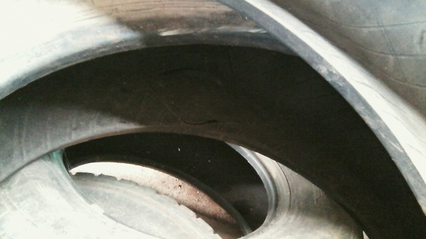 ยางรถไถโอตานิ สภาพสวยๆไม่มีฉีก