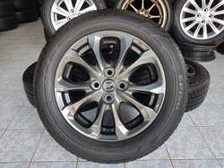 ขายล้อ Mazda 2 SKYACTIV ขอบ15 สีกัน (4รู100)พร้อมยาง185/60/15 ปี15