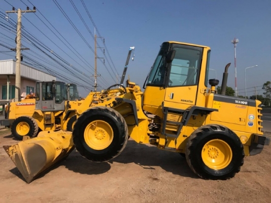 ขายรถตักล้อยาง KOMATSU WA100-3 รถนอกนำเข้าเองจากญี่ปุ่น สภาพสวยพร้อมใช้งาน มีVDOการทำงานครับ ขายรถตักล้อยาง KOMATSU WA100-3 รถนอกนำเข้าเองจากญี่ปุ่น สภาพสวยพร้อมใช้งาน มีVDOการทำงานครับ
