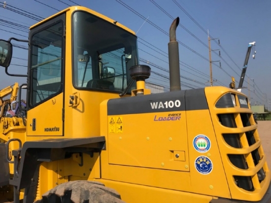 ขายรถตักล้อยาง KOMATSU WA100-3 รถนอกนำเข้าเองจากญี่ปุ่น สภาพสวยพร้อมใช้งาน มีVDOการทำงานครับ ขายรถตักล้อยาง KOMATSU WA100-3 รถนอกนำเข้าเองจากญี่ปุ่น สภาพสวยพร้อมใช้งาน มีVDOการทำงานครับ