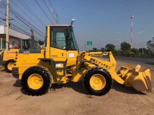 ขายรถตักล้อยาง KOMATSU WA100-3 รถนอกนำเข้าเองจากญี่ปุ่น สภาพสวยพร้อมใช้งาน มีVDOการทำงานครับ ขายรถตักล้อยาง KOMATSU WA100-3 รถนอกนำเข้าเองจากญี่ปุ่น สภาพสวยพร้อมใช้งาน มีVDOการทำงานครับ