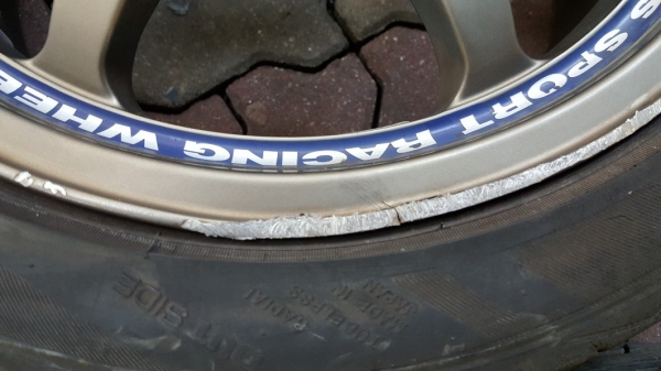 ล้อweds แท้ขอบ17กว้าง7.5  5รู100