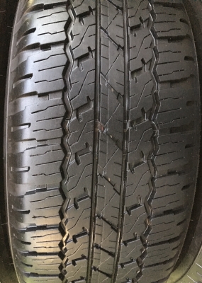 ล้อแม็กป้ายแดง Toyota Revo ขอบ17 พร้อมยาง Bridgestone 265-65-17 ปี 16 แม็กสวย เนียน