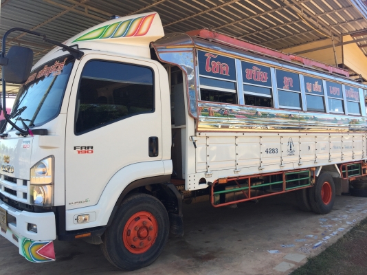 Isuzu FRR190 หัวตึกห้างแท้ปี55 ไม่มีหลังคา กะบะยาว5.5ม ีเดิมบาง ภายในสวย