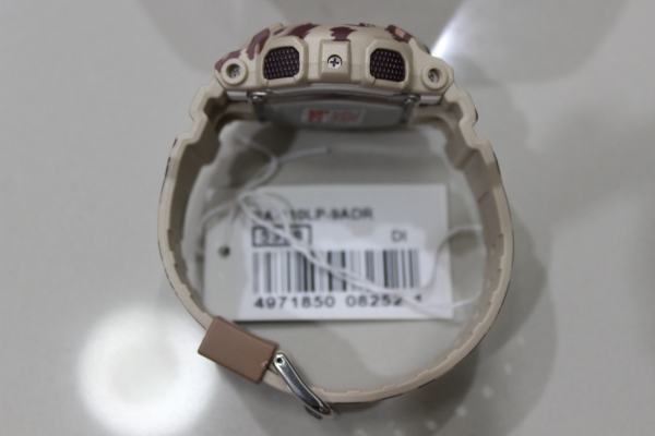 นาฬิกา CASIO Baby-G รุ่น BA-110LP-9ADR ลายเสือดาว ของแท้ สภาพใหม่มาก มีกล่องเหล็ก ส่งฟรี