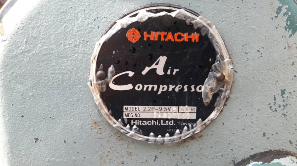ปั๊มลม HITACHI BEBICON ใช้มอเตอร์ ปั๊มลม HITACHI BEBICON ใช้มอเตอร์