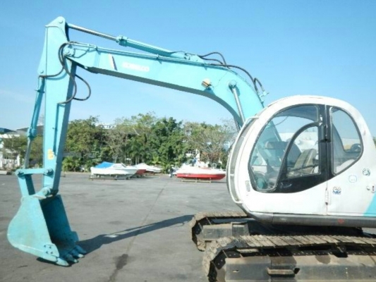 รถแบคโฮ KOBELCO SK120 MARK 5-2 รถเก่านอกพึ่งนำเข้ามา ยังไม่เคยใช้งานในไทย มีลายแย็ก เครื่องดี ปั๊มแรง โซ่หนา เอวแน่น ชั่วโมงการทำงานน้อย พร้อมใช้งาน มีเอกสารใบอินวอยซ์
