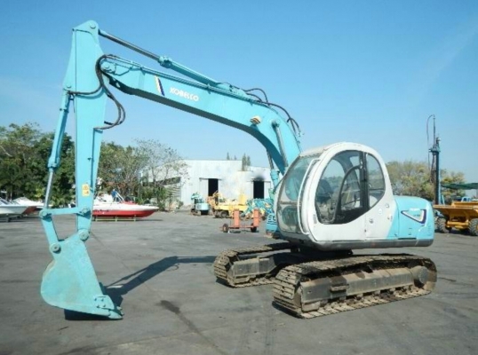 รถแบคโฮ KOBELCO SK120 MARK 5-2 รถเก่านอกพึ่งนำเข้ามา ยังไม่เคยใช้งานในไทย มีลายแย็ก เครื่องดี ปั๊มแรง โซ่หนา เอวแน่น ชั่วโมงการทำงานน้อย พร้อมใช้งาน มีเอกสารใบอินวอยซ์