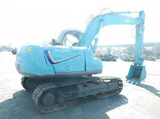 รถแบคโฮ KOBELCO SK120 MARK 5-2 รถเก่านอกพึ่งนำเข้ามา ยังไม่เคยใช้งานในไทย มีลายแย็ก เครื่องดี ปั๊มแรง โซ่หนา เอวแน่น ชั่วโมงการทำงานน้อย พร้อมใช้งาน มีเอกสารใบอินวอยซ์