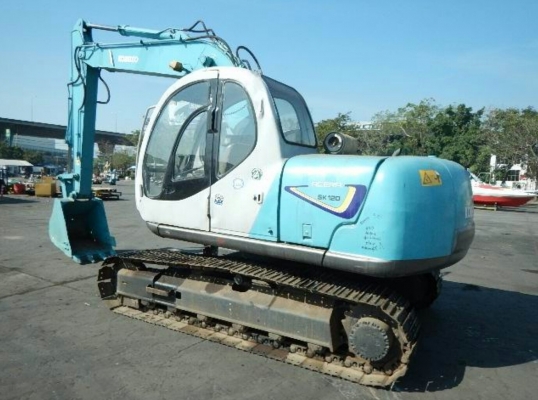 รถแบคโฮ KOBELCO SK120 MARK 5-2 รถเก่านอกพึ่งนำเข้ามา ยังไม่เคยใช้งานในไทย มีลายแย็ก เครื่องดี ปั๊มแรง โซ่หนา เอวแน่น ชั่วโมงการทำงานน้อย พร้อมใช้งาน มีเอกสารใบอินวอยซ์