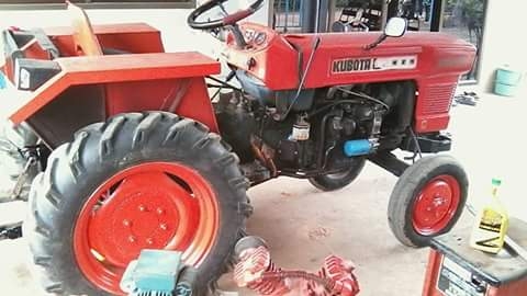 คุโบต้าL2000 เก่านอก20แรง ผานสาม