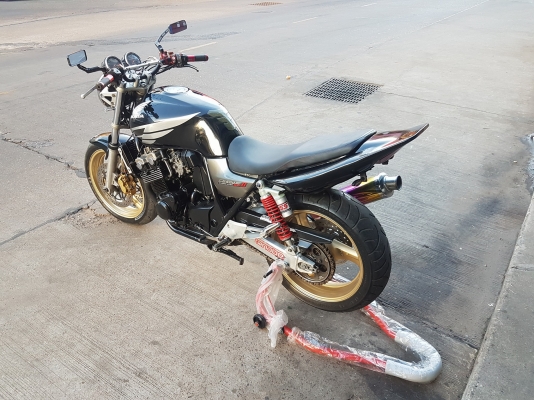 ขายแลกเทรินร์คับ HONDA CB400 TECH2 ปี2003 ท้ายแต่งเทค3 ท่อแต่ง ปั๊มบนแต่ง อินวอยส์ สรรพสามิตร ราคา 7