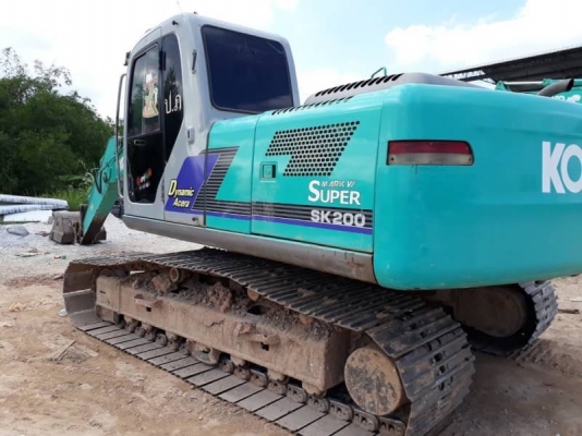 ขาย 1,350,000 KOBELCO sk 200-6 yn 10 เครื่องดี ปั้มแรง ไฟฟ้าครบ เอวแน่น ช่วงล่างหนา แอร์หนาว เอกสารแจ้งจำหน่าย รถอยู่ ชลบุรี 090-772-3710 090-772-3708