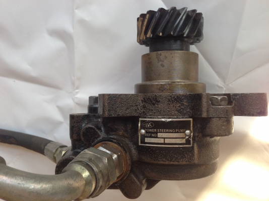 ปั้มลม,ปั้ม power และฝาหน้้า HINO HO7C