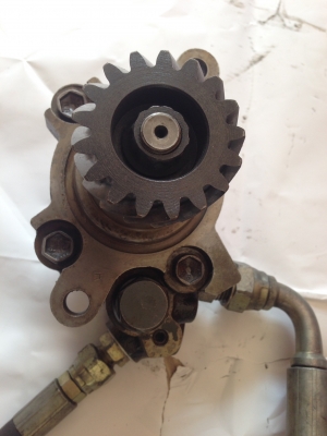 ปั้มลม,ปั้ม power และฝาหน้้า HINO HO7C