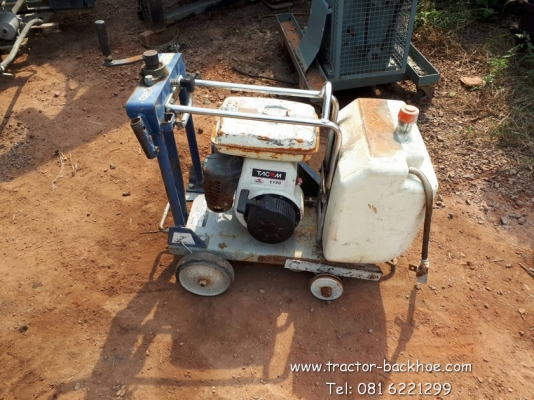 ขาย เครื่องตัดคอนกรีต แบบเดินตาม TACOM TCC12SE เก่าญี่ปุ่น พร้อมใช้