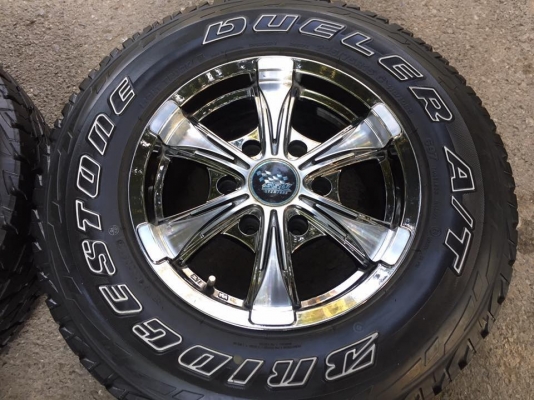 ขายล้อแม็ก SSW พร้อมยางดอก A/T #สายลุยไม่ควรพลาด ขอบ 15 4 ล้อ ราคา 8,900 บาท ขายล้อแม็ก SSW พร้อมยางดอก A/T #สายลุยไม่ควรพลาด ขอบ 15 4 ล้อ ราคา 8,900 บาท