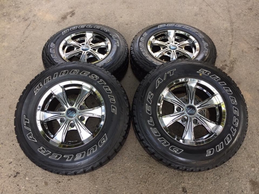 ขายล้อแม็ก SSW พร้อมยางดอก A/T #สายลุยไม่ควรพลาด ขอบ 15 4 ล้อ ราคา 8,900 บาท ขายล้อแม็ก SSW พร้อมยางดอก A/T #สายลุยไม่ควรพลาด ขอบ 15 4 ล้อ ราคา 8,900 บาท