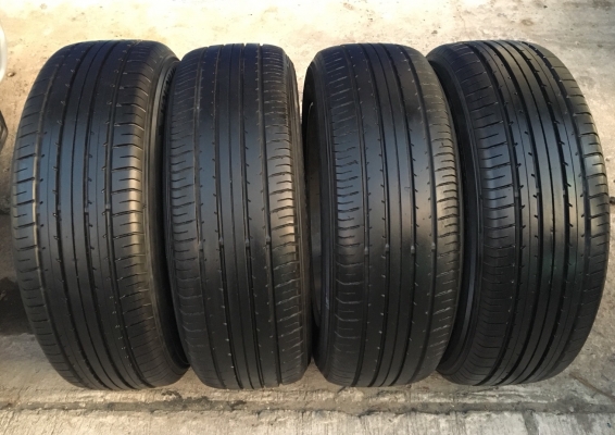 ล้อแม็ก Mitsu lancer EX ขอบ16 พร้อมยาง Yokohama 205-60-16 ปลายปี 12