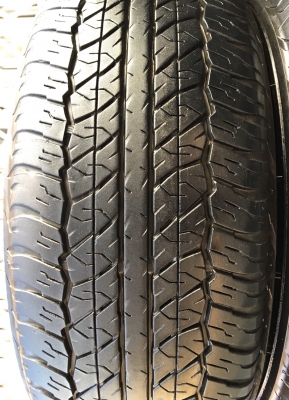 ล้อแม็ก Mitsu Pajero ขอบ 18 พร้อมยาง Dunlop 265-60-18 ปลายปี 15 แม็กสวย ดอกเต็มๆ