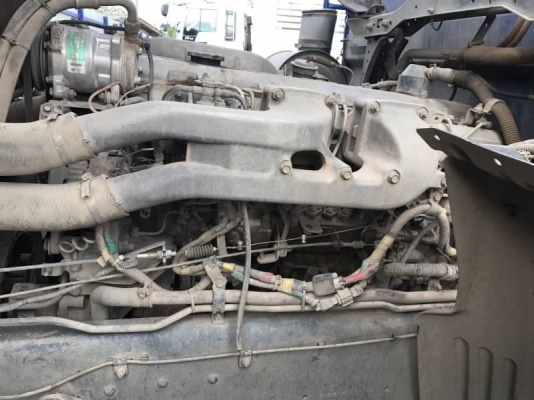 Hino mega เครื่อง 320 แรง ปี 46 แม่ลูกดัมพ์สหกิจ ลูก 3 เพลา ทะเบียนพร้อม