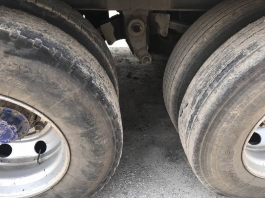 Hino FM1J สมอเงิน วางเครื่อง P11-320 แรง ปี 44 แม่ลูกดัมพ์ ลูก 3 เพลายัด ทะเบียนพร้อม