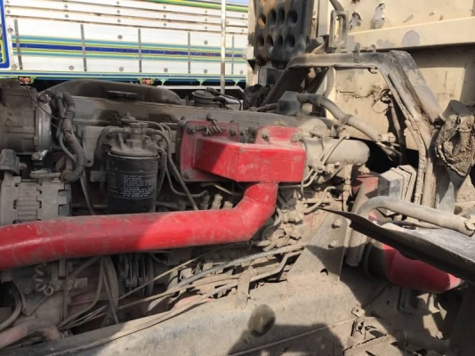 Hino FM1J สมอเงิน วางเครื่อง P11-320 แรง ปี 44 แม่ลูกดัมพ์ ลูก 3 เพลายัด ทะเบียนพร้อม