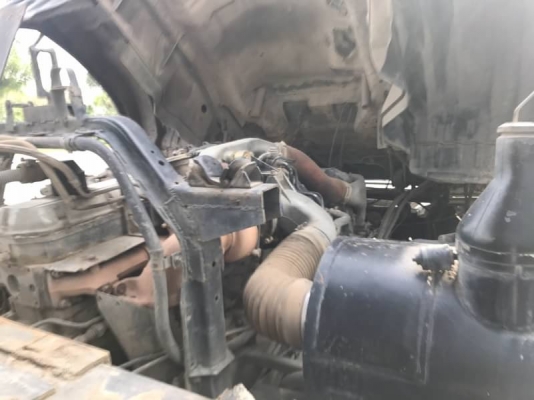 Hino FM1J สมอเงิน วางเครื่อง P11-320 แรง ปี 44 แม่ลูกดัมพ์ ลูก 3 เพลายัด ทะเบียนพร้อม