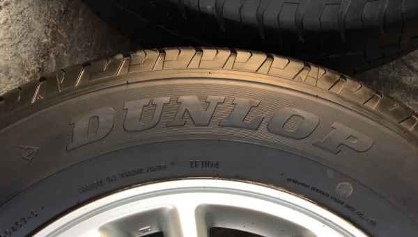 ล้อแม็ก ISUZU All New D-Max ขอบ 16 พร้อมยาง Dunlop 215-70-16 ปี 14 ดอกเต็มๆทุกเส้น