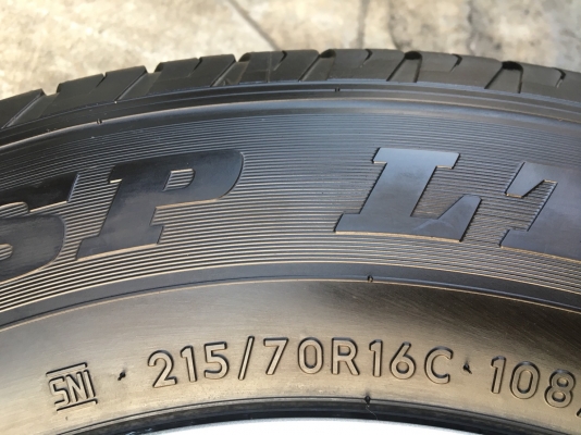 ล้อแม็ก ISUZU All New D-Max ขอบ 16 พร้อมยาง Dunlop 215-70-16 ปี 14 ดอกเต็มๆทุกเส้น