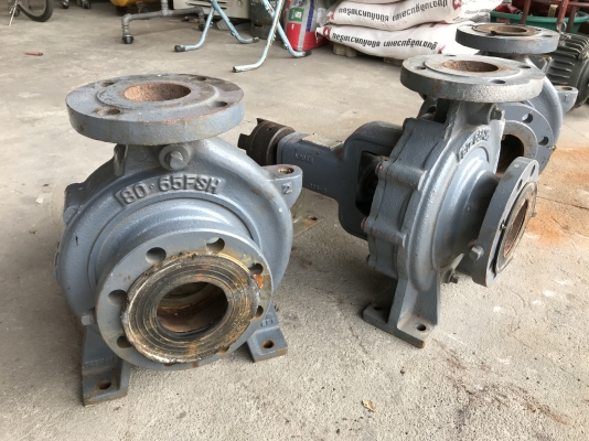 ขายหัวปั้มน้ำหอยโข่ง Ebara 80x65FSH ขนาดเข้า 3นิ้ว ออก 2.5นิ้ว ใบพัดทองเหลือง สภาพสวยมาก หมุนนิ่ม มี 3ตัวครับ