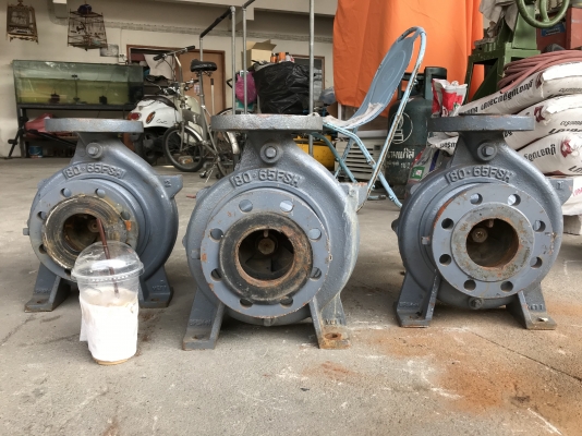 ขายหัวปั้มน้ำหอยโข่ง Ebara 80x65FSH ขนาดเข้า 3นิ้ว ออก 2.5นิ้ว ใบพัดทองเหลือง สภาพสวยมาก หมุนนิ่ม มี 3ตัวครับ