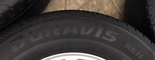 ยาง Bridgestone 215-70-15 ปี 14 ยาง Bridgestone 215-70-15 ปี 14