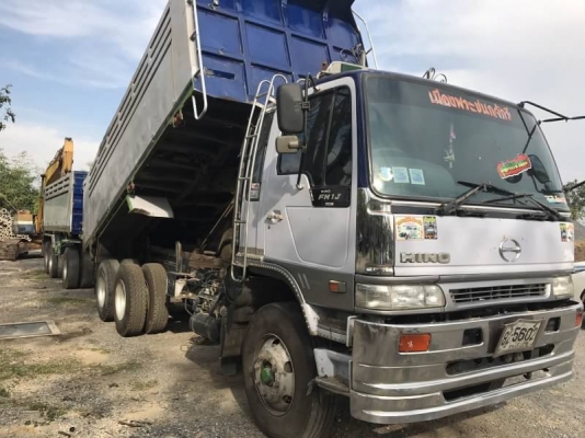 Hino 2K วางเครื่อง P11-320 แรง แม่ลูกดัมพ์สหกิจ ลูก 3 เพลายัด ช่วงล่าง ZM เครื่องดี ยางดี พร้อมใช้งาน