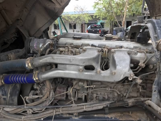 Hino 2K วางเครื่อง P11-320 แรง แม่ลูกดัมพ์สหกิจ ลูก 3 เพลายัด ช่วงล่าง ZM เครื่องดี ยางดี พร้อมใช้งาน