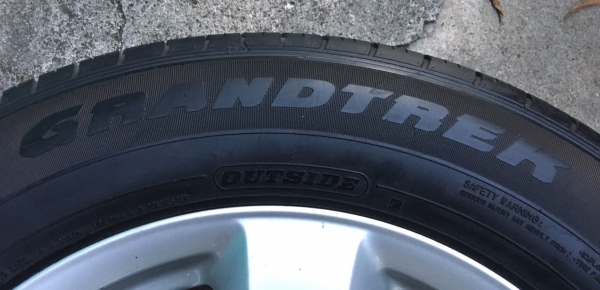 ล้อแม็ก ISUZU V-CROSS ขอบ 17 พร้อมยาง Dunlop 225-65-17 ปลายปี 14