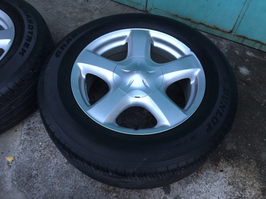 ล้อแม็ก ISUZU V-CROSS ขอบ 17 พร้อมยาง Dunlop 225-65-17 ปลายปี 14