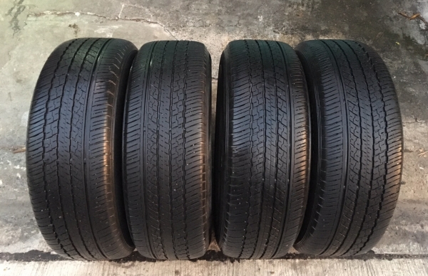 ล้อแม็ก ISUZU V-CROSS ขอบ 17 พร้อมยาง Dunlop 225-65-17 ปลายปี 14