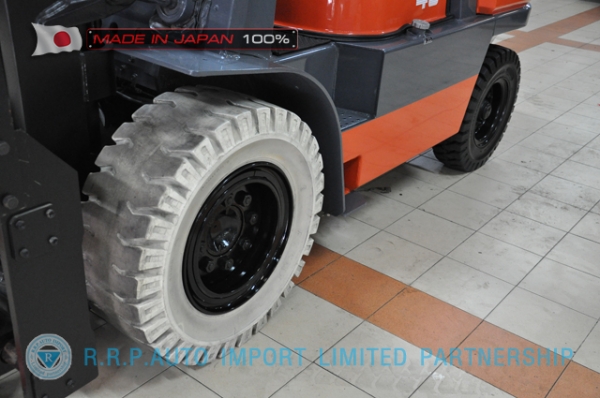 ขายรถโฟล์คลิฟท์มือสอง TOYOTA รุ่น 6FG40-10090 นำเข้าจากประเทศญี่ปุ่น 100\% ไม่เคยใช้งานในไทย ขายรถโฟล์คลิฟท์มือสอง TOYOTA รุ่น 6FG40-10090 นำเข้าจากประเทศญี่ปุ่น 100\% ไม่เคยใช้งานในไทย