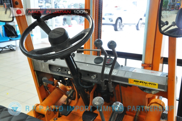 ขายรถโฟล์คลิฟท์มือสอง TOYOTA รุ่น 4FGL15-40298 นำเข้าจากประเทศญี่ปุ่น 100\% ไม่เคยใช้งานในไทย
