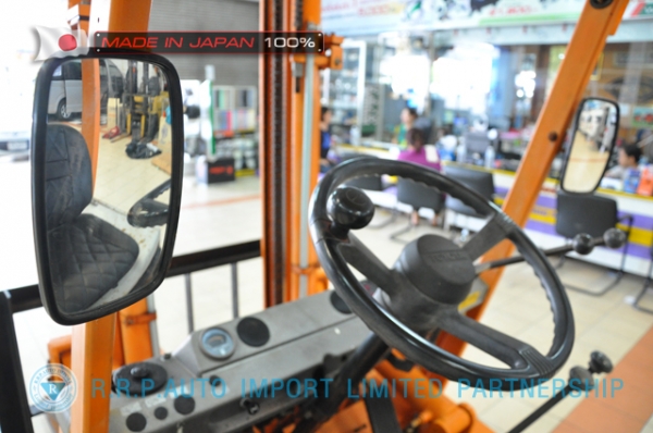 ขายรถโฟล์คลิฟท์มือสอง TOYOTA รุ่น 4FGL15-40298 นำเข้าจากประเทศญี่ปุ่น 100\% ไม่เคยใช้งานในไทย