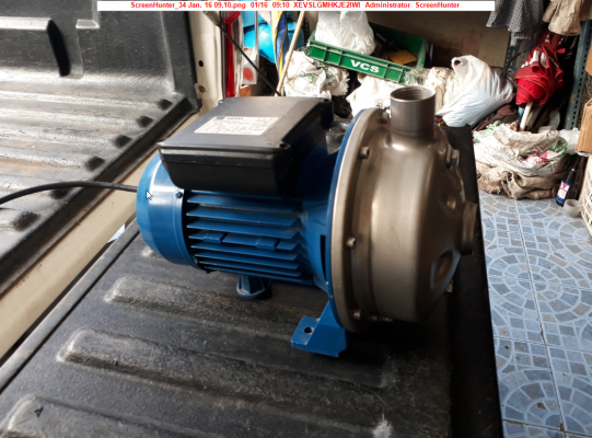 ขาย ปั๊มน้ำ EBARA รุ่น CDXM 90/10(ไฟ 1เฟส / 220โวลต์) อิตาลีแท้