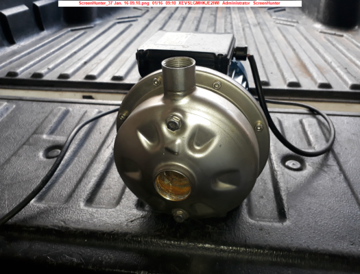 ขาย ปั๊มน้ำ EBARA รุ่น CDXM 90/10(ไฟ 1เฟส / 220โวลต์) อิตาลีแท้