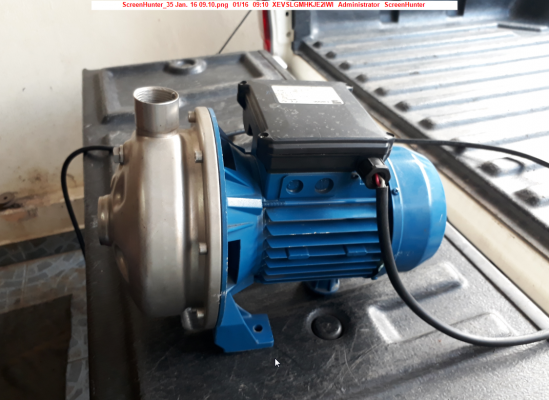 ขาย ปั๊มน้ำ EBARA รุ่น CDXM 90/10(ไฟ 1เฟส / 220โวลต์) อิตาลีแท้