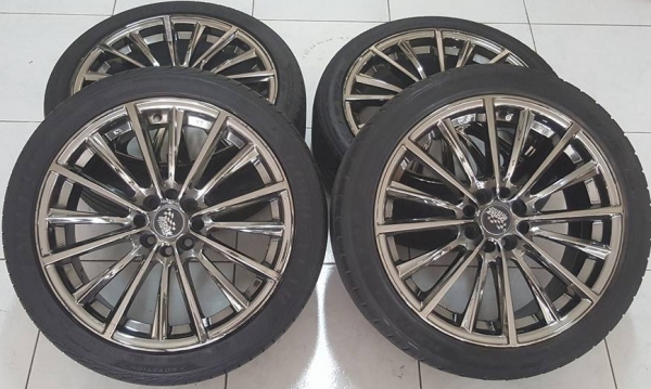 แม็กขอบ17 มือ2 มีหลายชุดพร้อมยางถูก