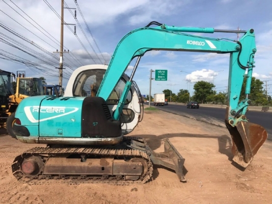 ขายรถแบคโฮ KOBELCO SK60 MARK 5 คอนโทรลสั้น รถนอกนำเข้าจากญี่ปุ่น สภาพสวยพร้อมใช้ มีVDOการทำงานครับ