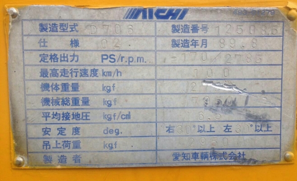ขายรถ6ล้อ สว่านเจาะ HINO 195 เครนAichi D706 7ตัน เล่มทะเบียน เก่านอกพร้อมใช้งานครับ