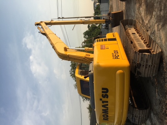 ขายคับKomatsu PC120-6บูมยาวจากนอก14เมตไฟฟ้าครบเอกสารเล่มทะเบียน